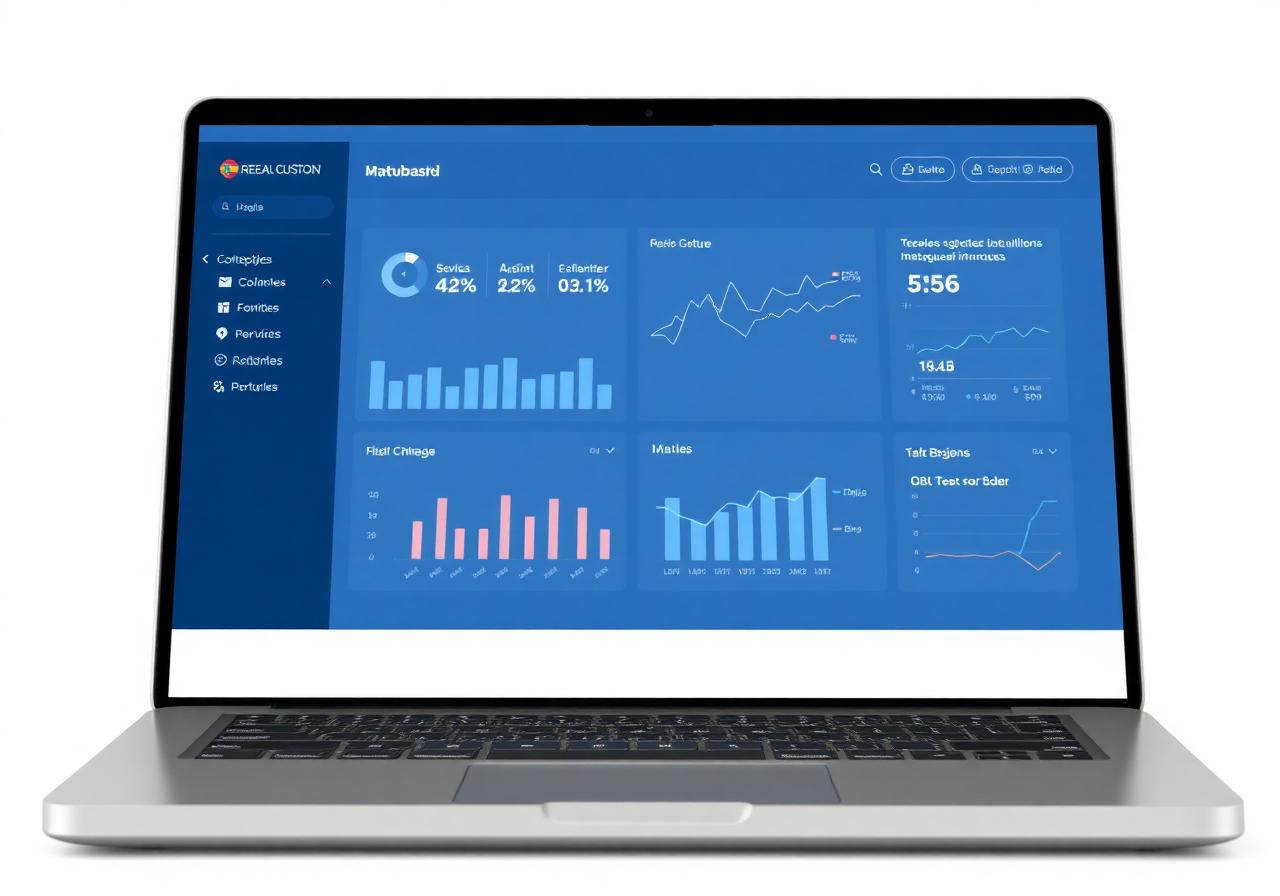 Painel MinCLOUD Web com indicadores de vendas